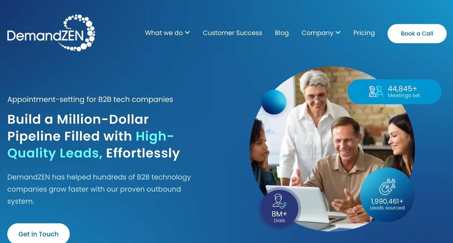 DemandZEN homepage