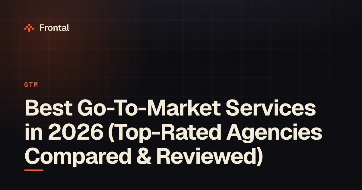 Best GTM Agency in 2026: The Buyer's Shortlist