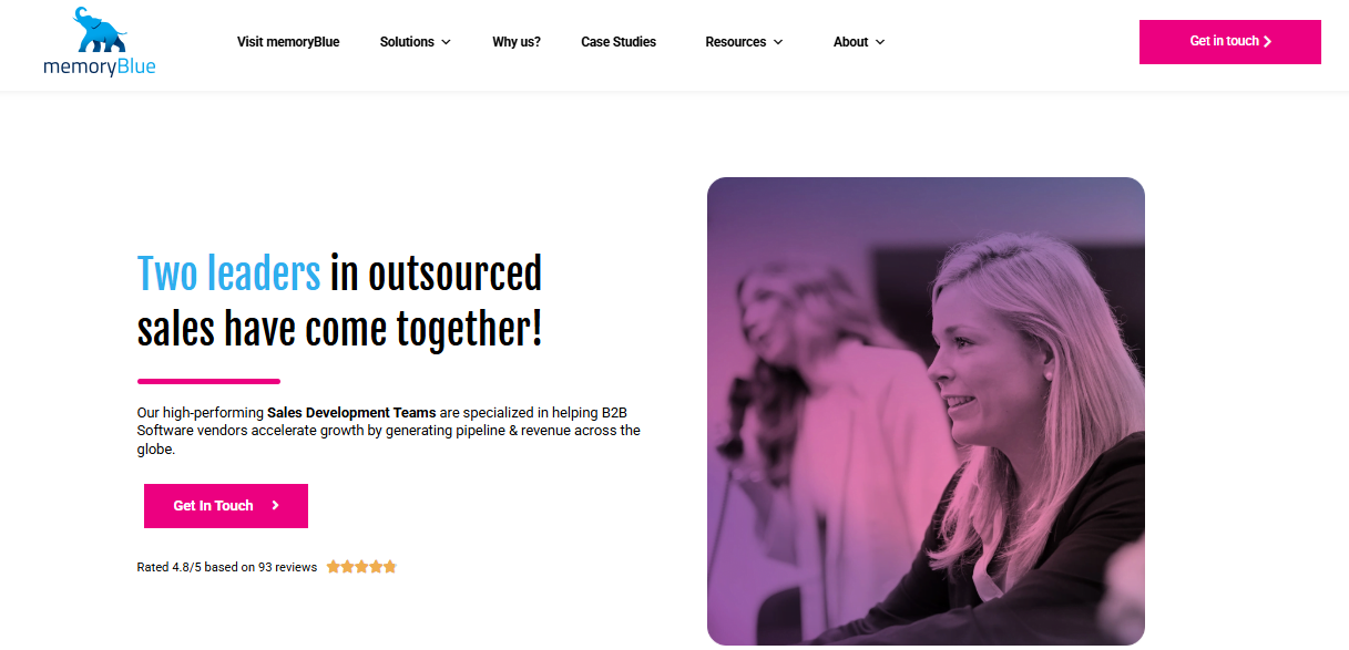 Operatix, now part of memoryBlue, running outsourced sales development for software vendors