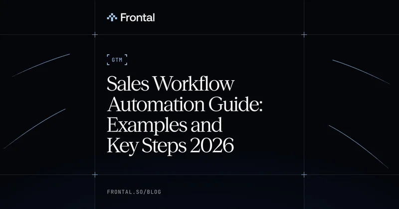 Sales Workflow Automation Guide: Examples and Key Steps 2026